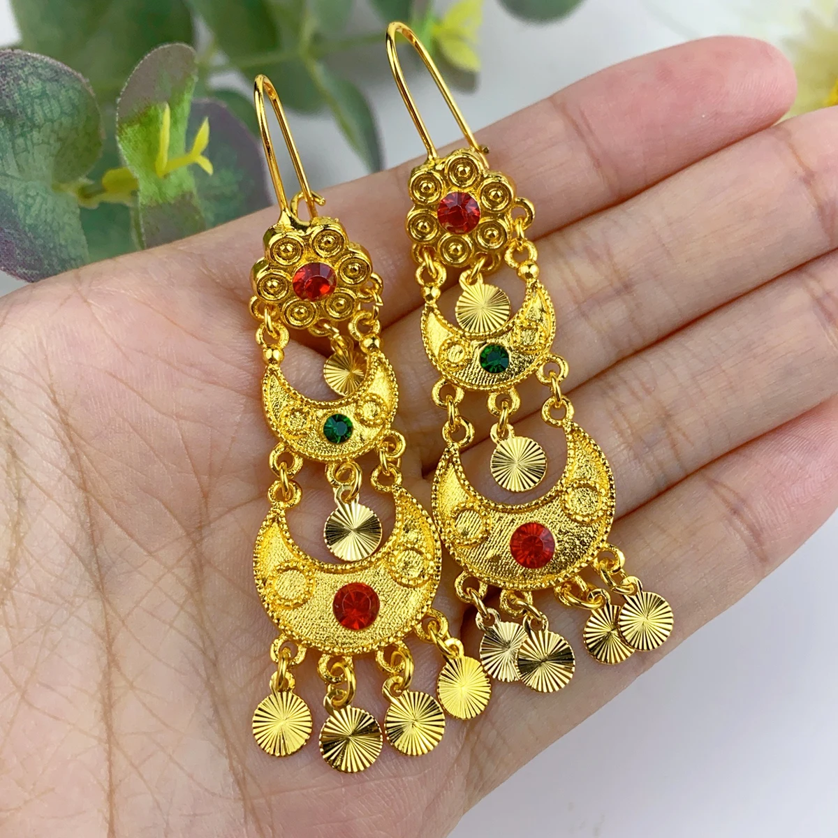 Indian Drop Dangle Oorbellen S - Women Accessories Dubai recensie en prijs