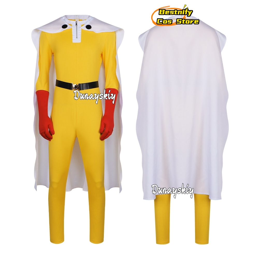Saitama MAN Cosplay Jumpsuit K - Women'S Red Accessories recensie en prijs
