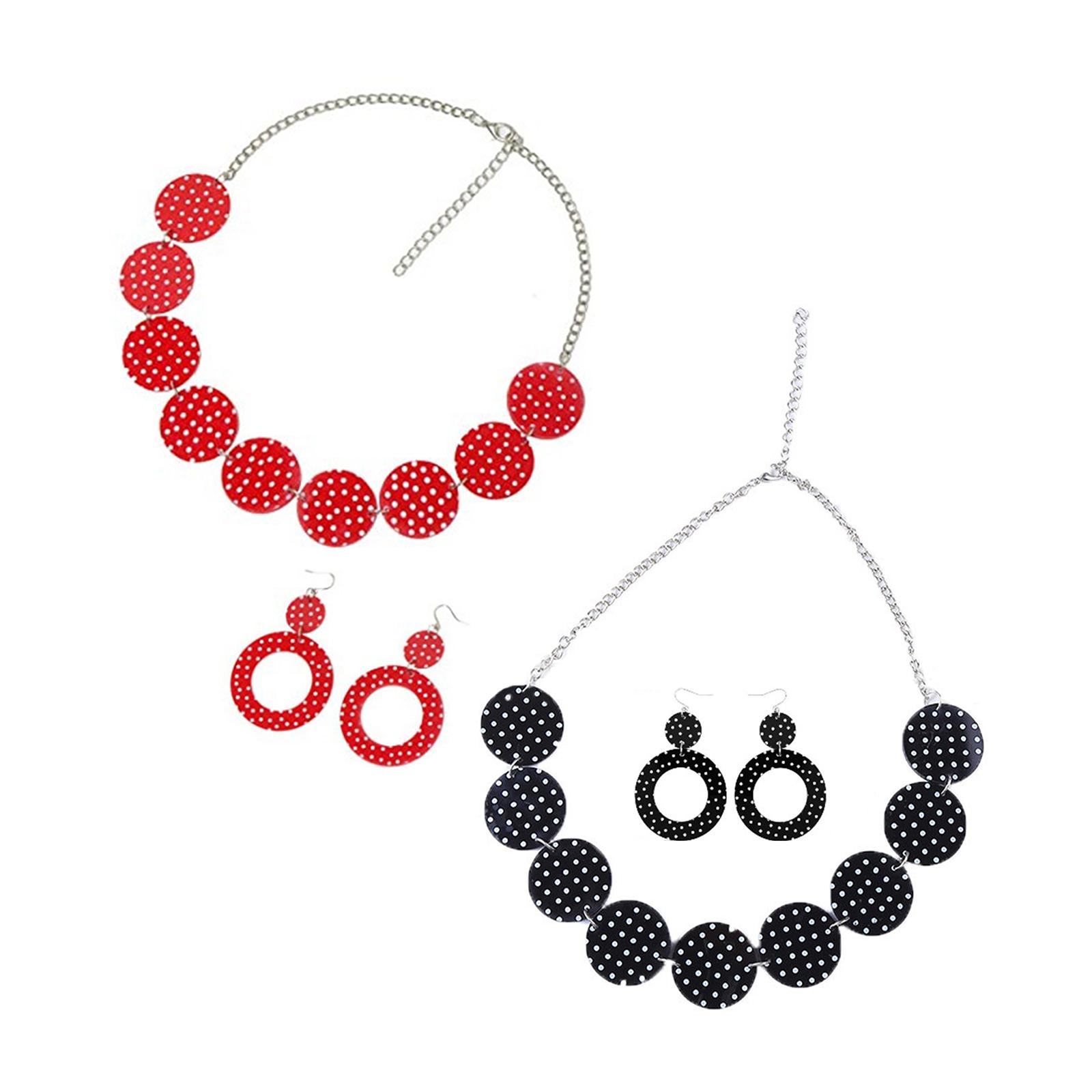 Oorbellen en kettingset in jar - Women'S Accessories In The 1950S recensie en prijs